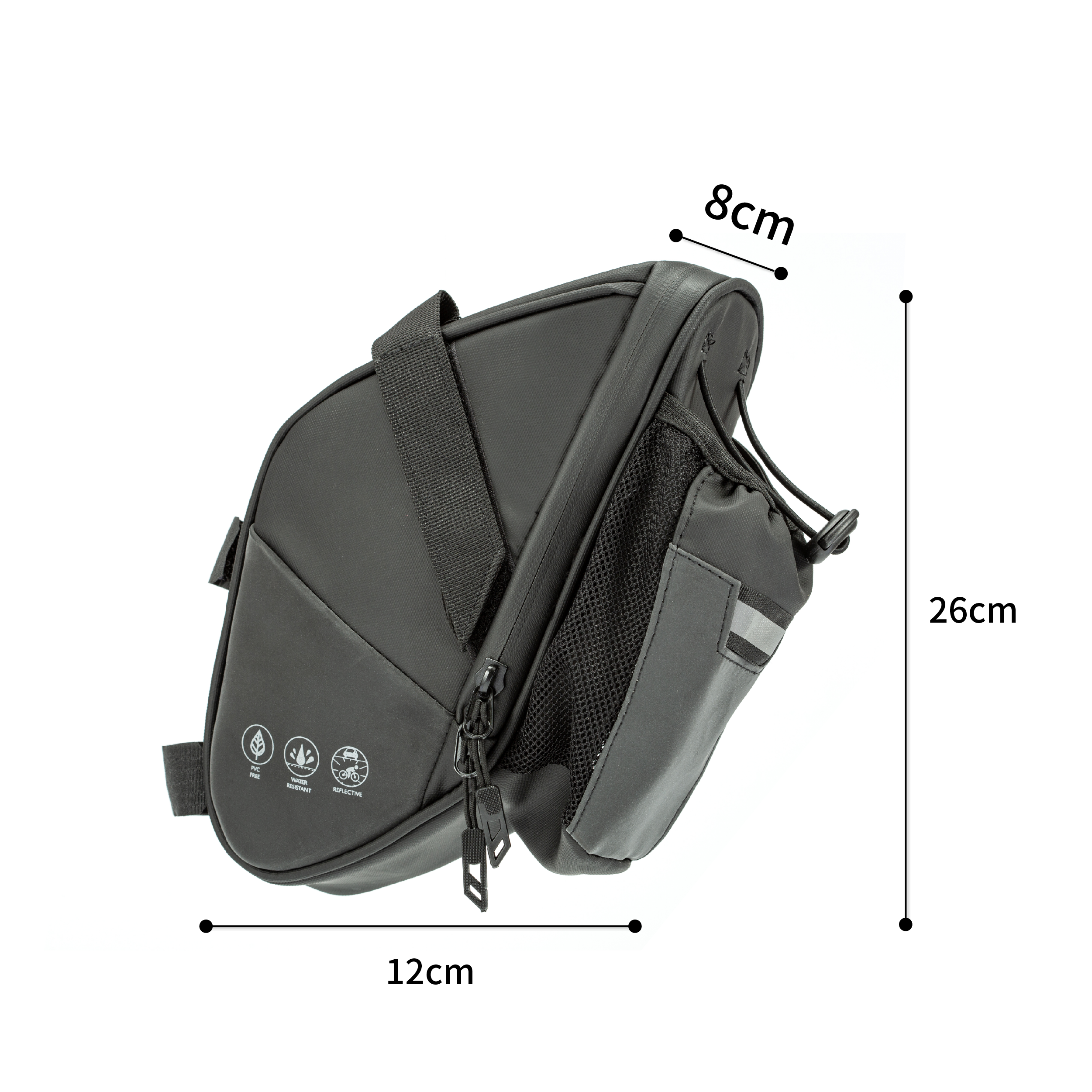 CROTAL B206 Bicycle Reflective Tail Bag